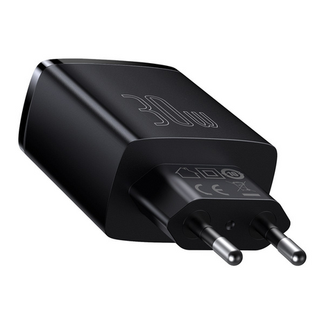 BASEUS Kompakt 2xUSB-A, USB-C fali töltő