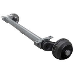 AL-KO COMPACT fékező tengely pótkocsihoz/szállítóhoz 1000kg 1200mm 1570mm 4x100