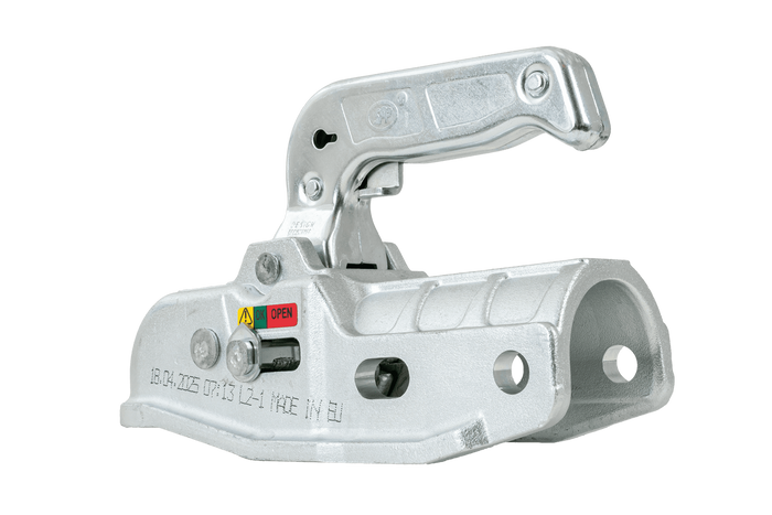 STEELPRESS BC-3000C-00-00 gömbfejes vonóhorog 3000 kg-os pótkocsihoz, 50 mm-es csővonórúddal, öntöttvas