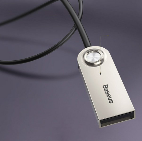 BASEUS BA01 Audio AUX Adó Adó Bluetooth 5.0 Hang Vevő