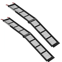 ProPlus 390094 összecsukható rámpa acél felhajtórámpa pótkocsikhoz 203 cm 680 kg 2 darabos készlet