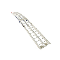 UNITRAILER ALR002 összecsukható rámpa alumínium pótkocsihoz 221cm 340kg hevederrel