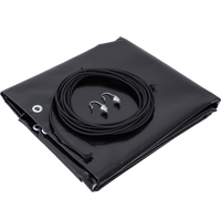 Lapos burkolat pótkocsihoz 258x153cm BRENDERUP 2260WS B TILT