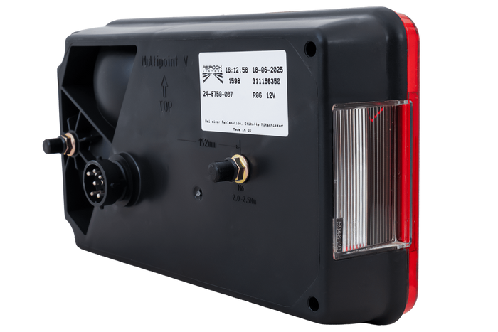 ASPÖCK Multipoint V hátsó lámpa 7 funkciós jobb oldali