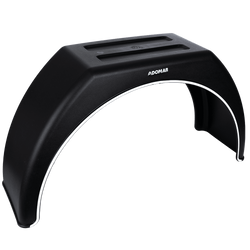 Utánfutó sárvédő 14-17" DOMAR DK3110 lapos kerékív 870/260mm