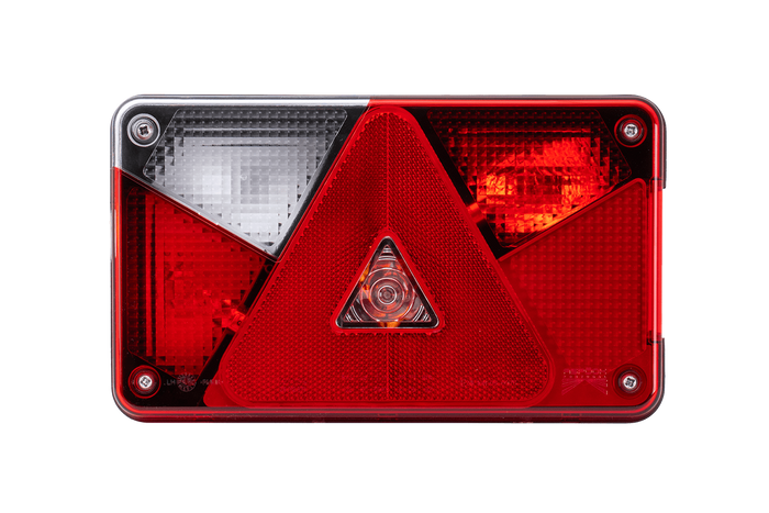 ASPÖCK MULTIPOUNT V hátsó lámpa 6 funkciós bal oldali