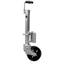 KNOTT TK57 forgó támasztókerék fogantyúval 500kg 57mm 710-1010mm