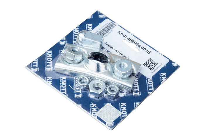 KNOTT egytengelyes pótkocsihoz való, egyetlen fékkábellel ellátott vonóhorog