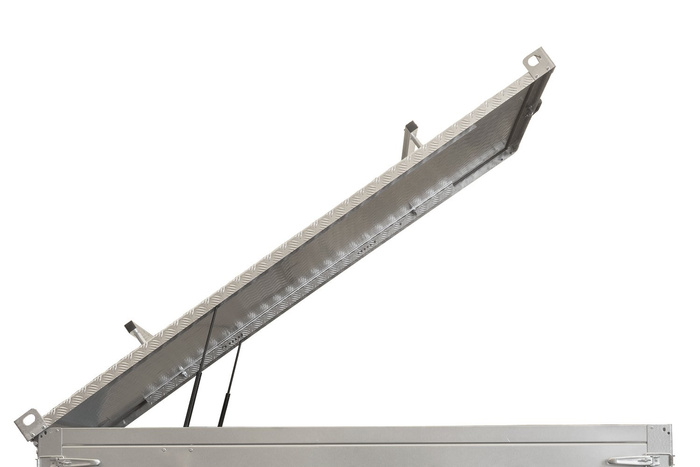 UNITRAILER KERTI PÓTKOCSI 200 KIPP pótkocsiponyva hengerzárral / kulcsos zárral