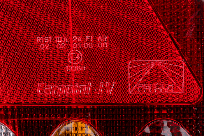 ASPÖCK Earpoint IV hátsó lámpa 5 funkciós jobb oldali