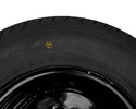 Megerősített pótkocsi kerék LINGLONG GUMIABRONCS 195/55 R10C 98/96N UNITRAILER FELNI fekete 6Jx10"H2 5x112 ET:-4