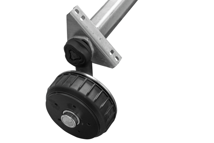 AL-KO COMPACT fékező tengely pótkocsihoz/szállítóhoz 1600kg 1500mm 1970mm 5x140