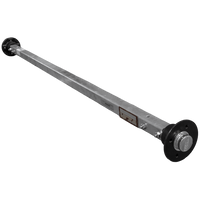 KNOTT VR7 fékezetlen merev tengely rugós pótkocsihoz 750kg 1480mm 1820mm 4x100