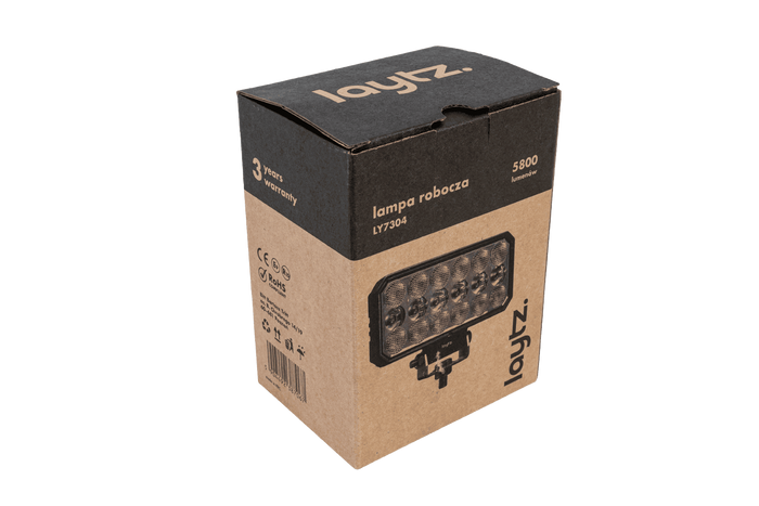 LED munkalámpa reflektor LAYTZ LY7304 66xLED 5800lm téglalap alakú