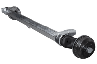 AL-KO COMPACT fékező tengely pótkocsihoz/szállítóhoz 1350kg 1400mm 1850mm 5x112