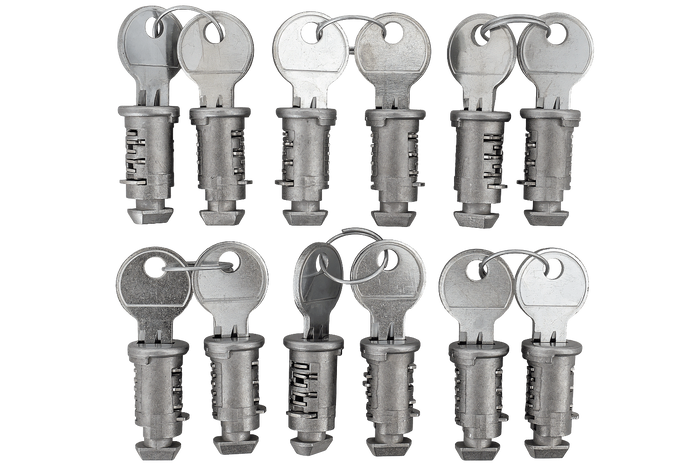 Univerzális zárak és kulcsok készlete (12 db)