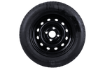 OUTLET Koło do przyczepki OPONA LINGLONG 155/70 R13 75N FELGA UNITRAILER czarna 4Jx13" 4x100 ET:30