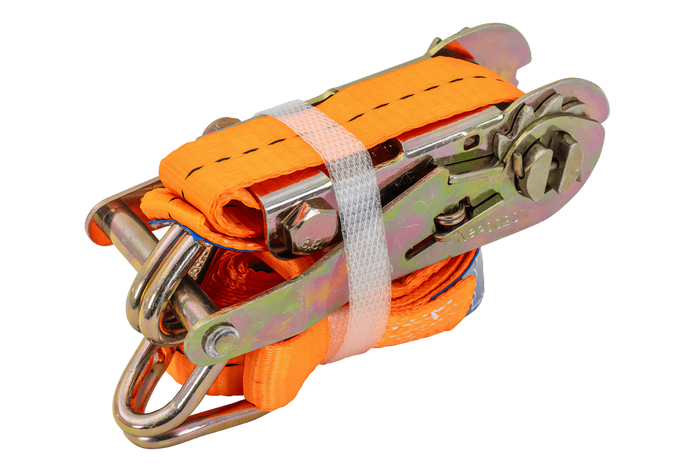 Négy darabos UNITRAILER 3m/25mm/1t szállítószalag-készlet feszítővel