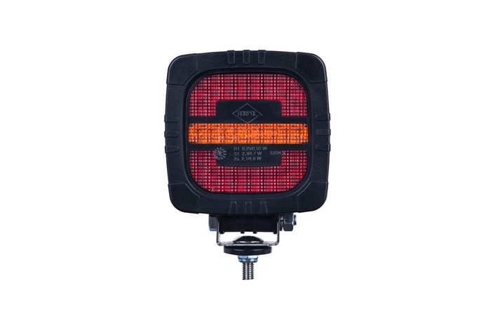 HORPOL ROCA LZD 2803 LED hátsó lámpa 3 funkciós univerzális tartóval