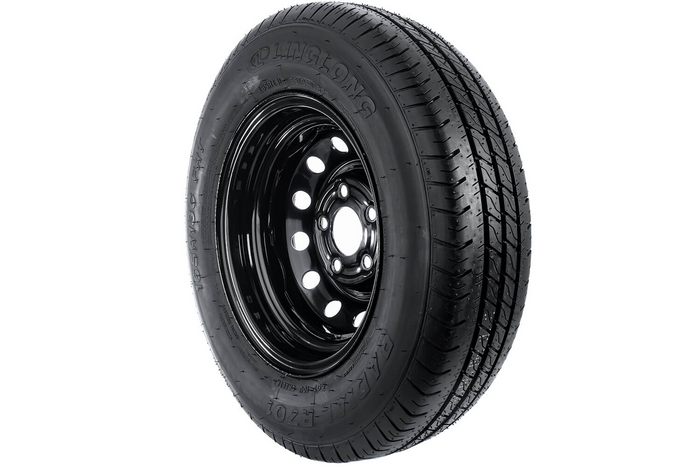 Megerősített pótkocsi kerék LINGLONG GUMIABRONCS 165/80 R13C 96/94N UNITRAILER FELNI fekete 4.5Jx13"H2 5x112 ET:30