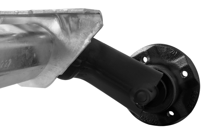 AL-KO OPTIMA fékezetlen pótkocsi tengely 750kg 1300mm 1730mm 4x100