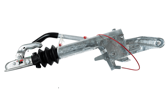 KNOTT KF17A ráfutószerkezet K20B vonóhoroggal 1700 kg-os pótkocsihoz V-típusú vonórúddal