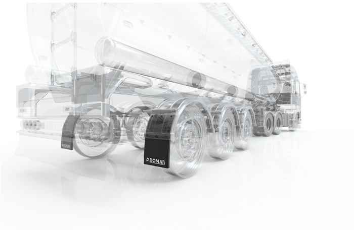 DOMAR DK5015 sárvédő sárvédő burkolat 420/700mm