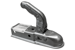OUTLET KNOTT K7.5-L gömbfejes vonóhorog 750 kg-os pótkocsihoz, 60 mm-es négyzet alakú vonórúddal