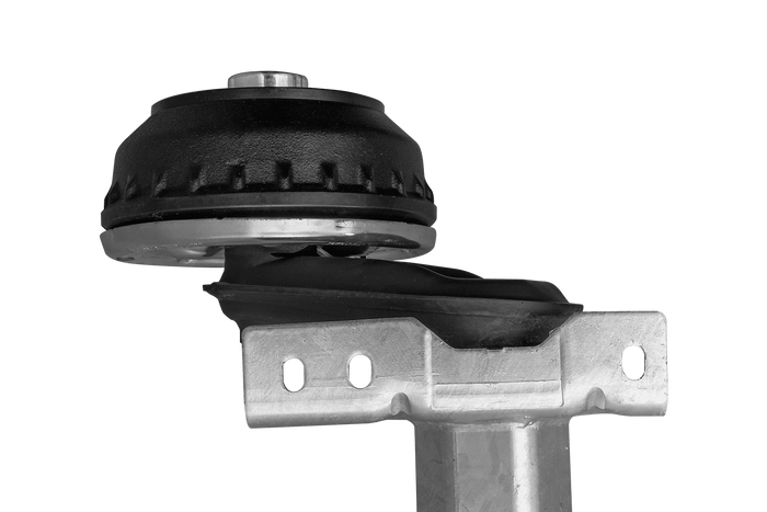 AL-KO COMPACT fékező tengely pótkocsihoz/szállítóhoz 1350kg 1260mm 1630mm 4x100