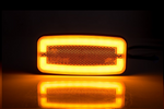 HORPOL LD 2762 LED-es helyzetjelző lámpa, narancssárga, univerzális