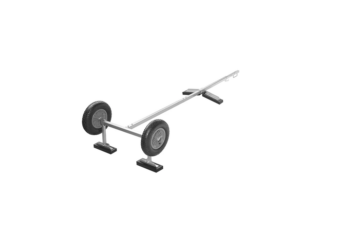 ProPlus 740024CR szállítókocsi könnyű hajók szállításához, 70 kg-os pontonnal