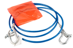 LAMPA acélsodronyos vontatókötél kengyellel 3,5m/6mm/3t kék