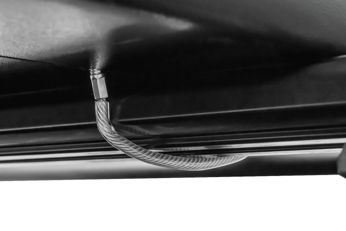 Inter Pack Stella 370 tetőbox, matt fekete