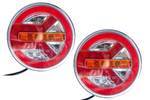 TT TECHNOLOGY TT.12519L+TT.12519P LED hátsó lámpák 3 funkcióval bal+jobb