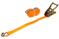 UNITRAILER 6m/25mm/1t narancssárga szállítószalag feszítővel