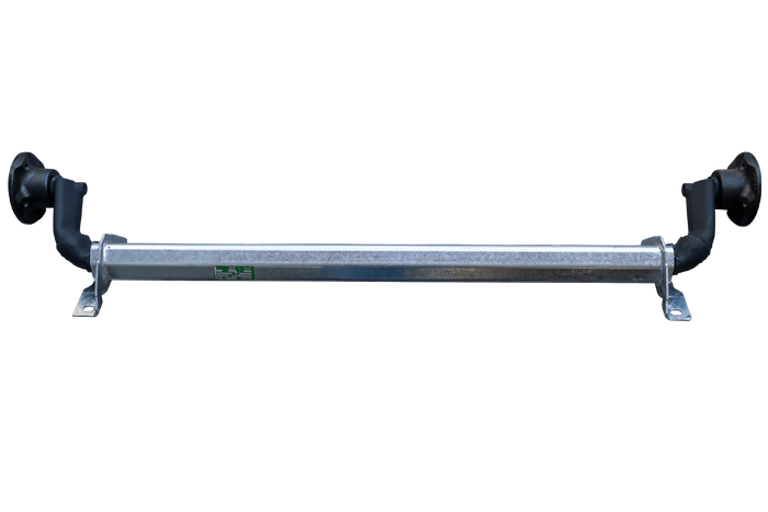 AL-KO OPTIMA fékezetlen hajóutánfutó tengely 750kg 1070mm 1380mm 4x100