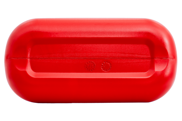 10 literes HERMON műanyag kanna tölcsérrel, piros