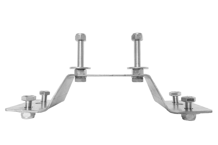 Konzol a KIPP UNITRAILER GARDEN TRAILER pótkocsi pótkerekének rögzítéséhez