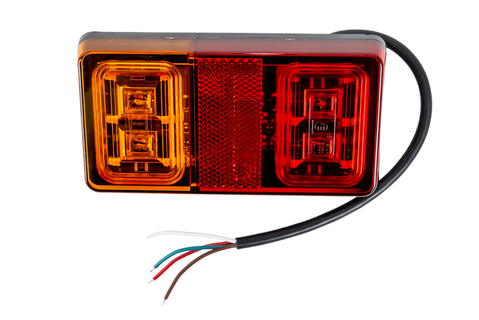 TT TECHNOLOGY TT.12029 LED hátsó lámpa 4 funkciós univerzális