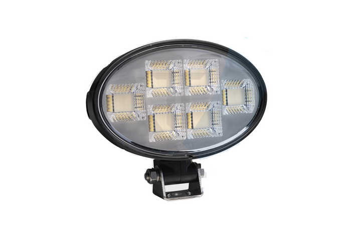 LED munkalámpa reflektor TT TECHNOLOGY FEKETE TT.13415 150xLED 8200lm ovális