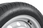 Megerősített pótkocsi kerék LINGLONG GUMIABRONCS 195/50 R13C 104/101N UNITRAILER FELNI 5.5Jx13"H2 5x112 ET:30