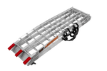 UNITRAILER ALR002 összecsukható rámpa alumínium pótkocsihoz 221cm 340kg hevederrel
