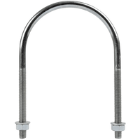 DROMET kerek bilincs anyákkal és alátétekkel M8 89/141