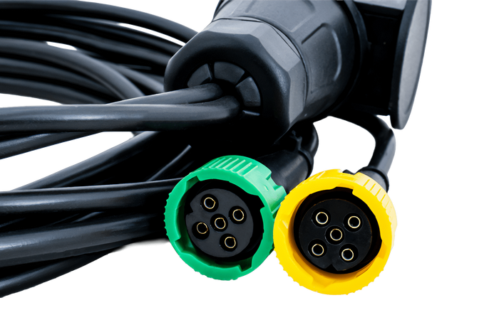 DOBPLAST DPT35 hátsó lámpák + MANTES 4m 13 tűs kábelköteg