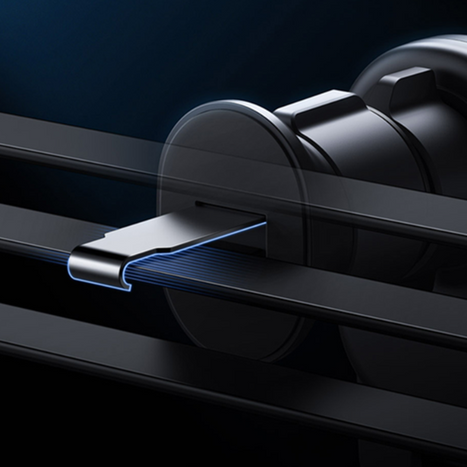 BASEUS Stable Gravitional autós telefontartó Qi 15W vezeték nélküli töltéssel a szellőzőnyílásba