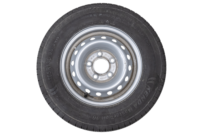 OUTLET Erősített pótkocsi felni KENDA GUMIABRONCS 165/80 R13C 96/94N KENDA FELNI 4.5Jx13"H2 5x112 ET:30