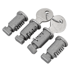 Atera zár- és kulcskészlet (4 db + 2 kulcs) 083010