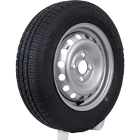 OUTLET Koło do przyczepki OPONA WANDA 155/70 R13 79N FELGA TRAILER TOP 4Jx13"H2 4x100 ET:30