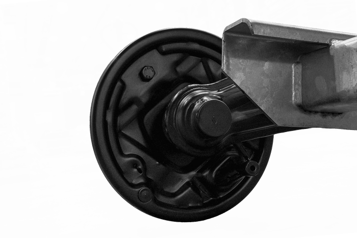 KNOTT VGB18MV fékezett tengely pótkocsihoz/szállítóhoz 1800kg 1100mm 1570mm 5x112