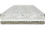 UNITRAILER rámpa ALU pótkocsihoz 125cm 200kg